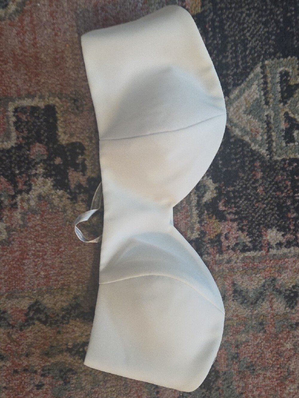 Moonlight Bridal White Strapless Smooth Bra with Removable Clear Straps - Picture 3 of 3